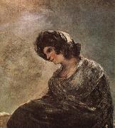 Francisco Goya Milkgirl from Bordeaux oil painting